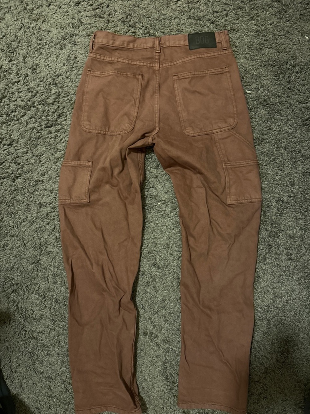 BDG Rust-Brown Slim Straight Chinos - Picture 4 of 5